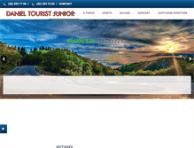 Tablet Screenshot of danieltourist.com.pl